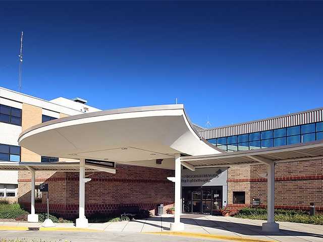 Big Rapids Hospital Main Entrance